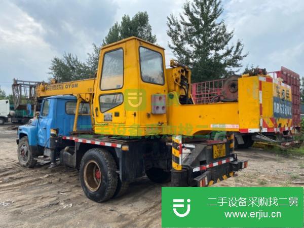 河北出售二手東岳吊車8噸，車況好無事故