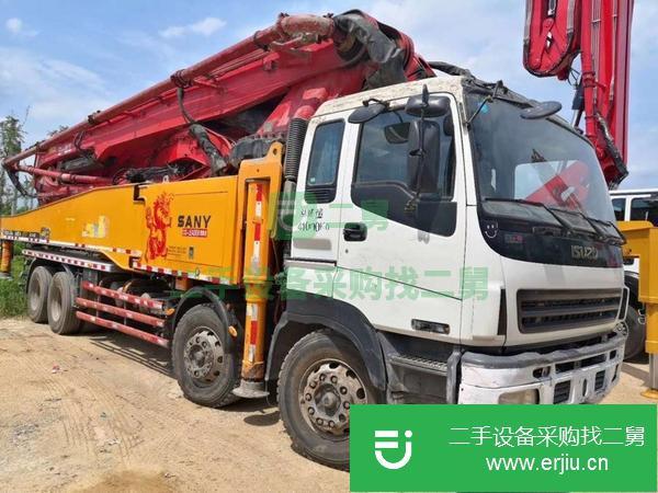 重慶出售二手三一C8系列56米泵車