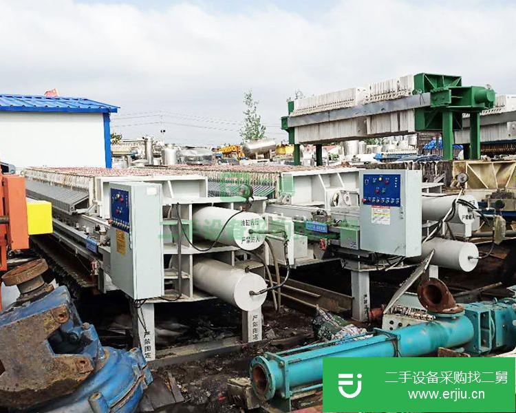山東出售二手煤泥壓濾機