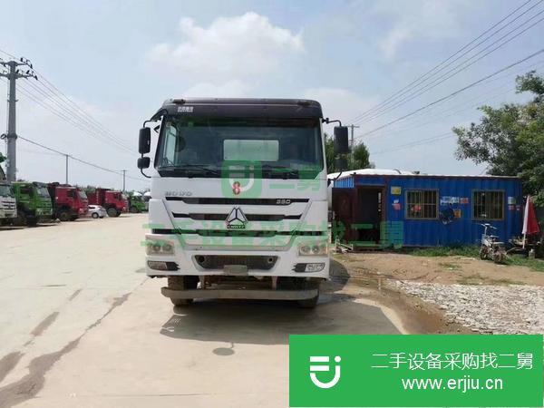 四川出售二手17年豪沃國五大14方攪拌車