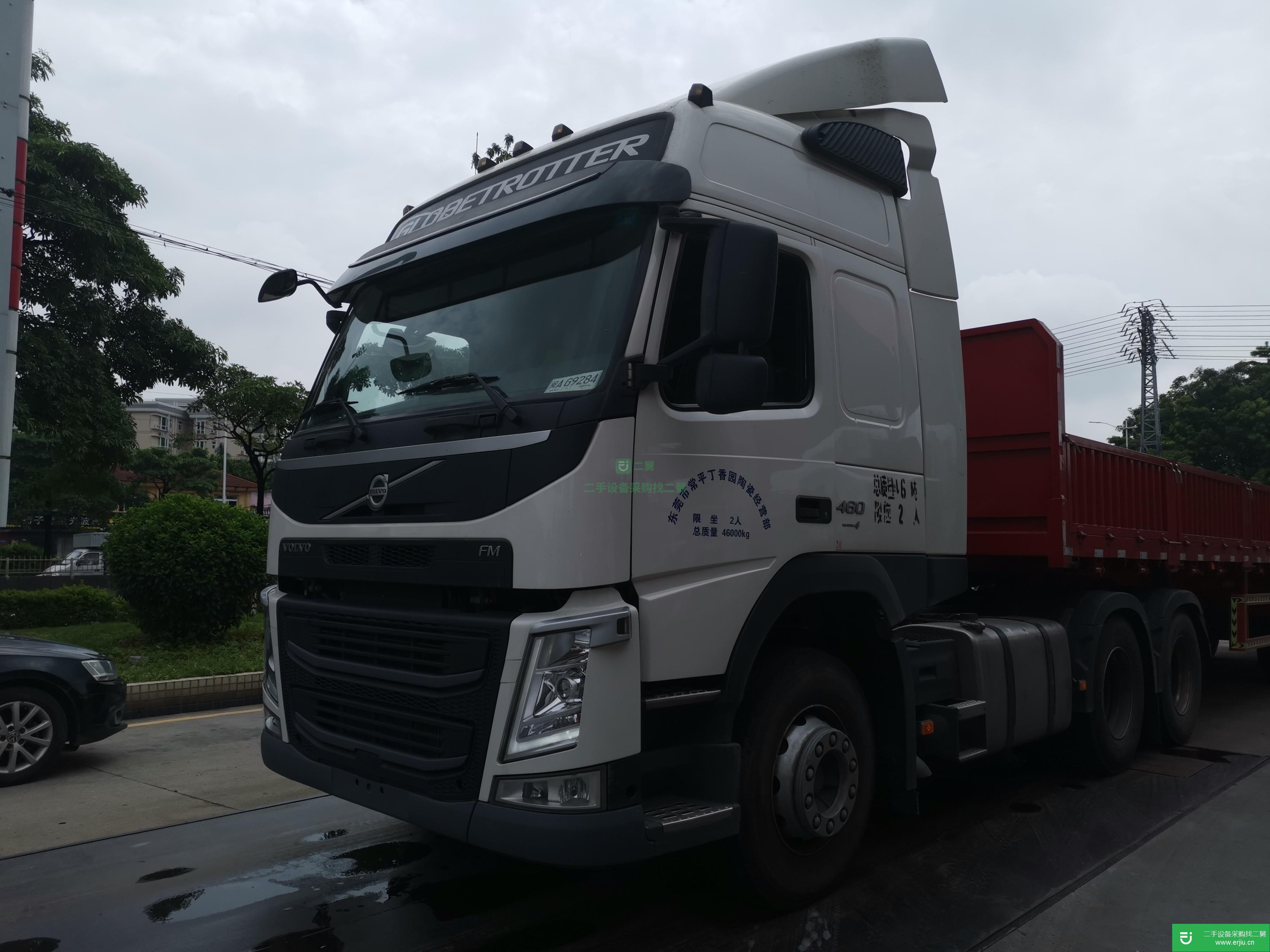 廣東出售二手沃爾沃半掛車