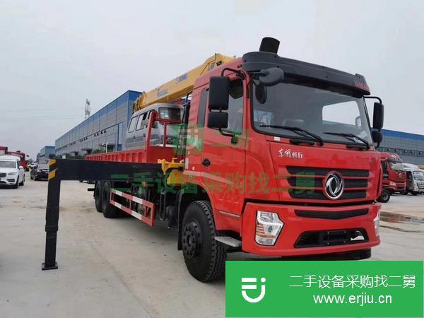 河北出售二手玉柴270馬力后八輪徐工12噸隨車吊