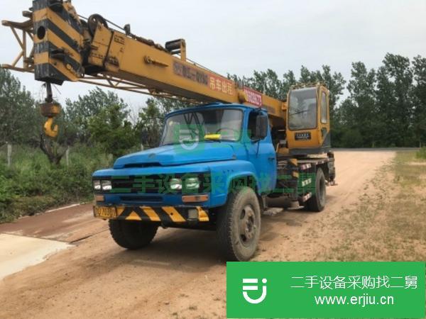 山東出售二手泰安八噸汽車吊手續齊全