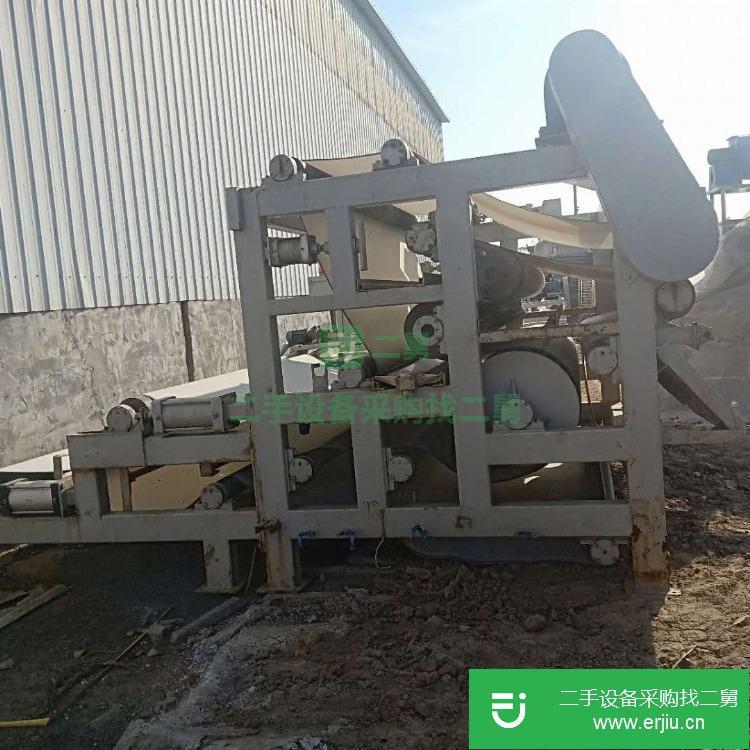 山東出售二手污泥袋式壓濾機