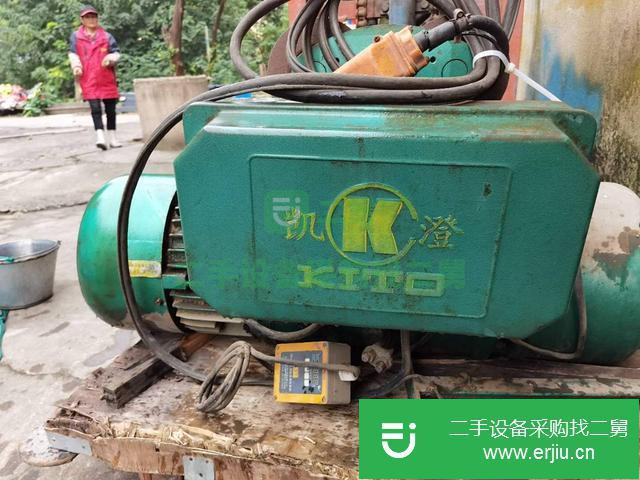 江蘇出售二手3噸電動葫蘆