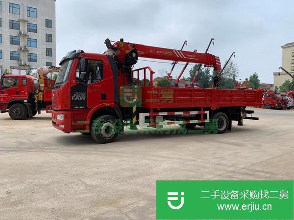 甘肅出售二手國六隨車吊可分期付款包上戶