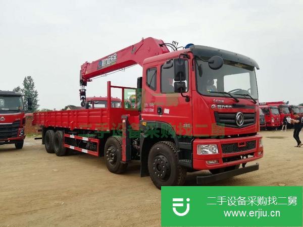浙江出售二手東風前四后八16噸隨車吊