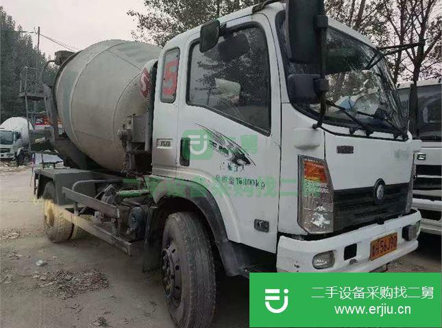 山東出售二手重汽王牌混凝土攪拌車