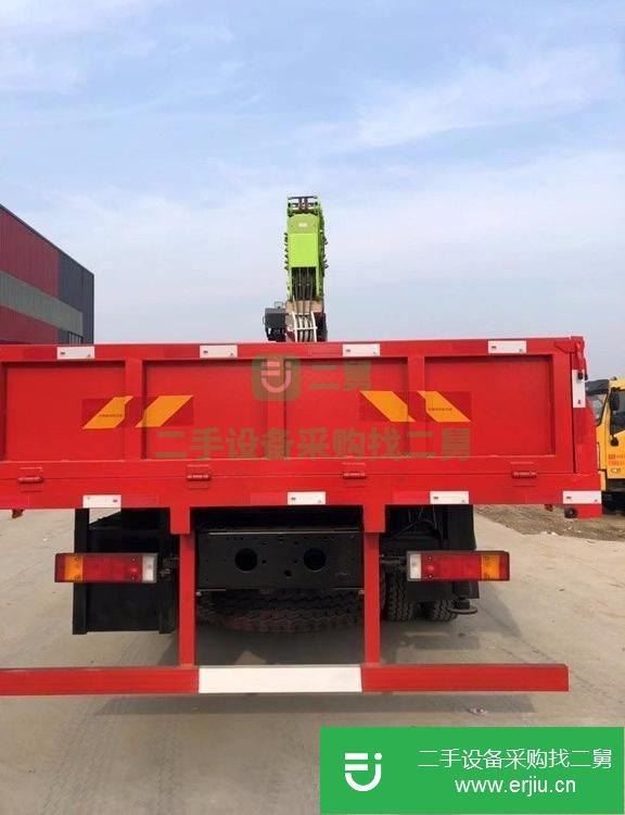 江蘇出售二手東風(fēng)華神T5前四后八14噸隨車吊