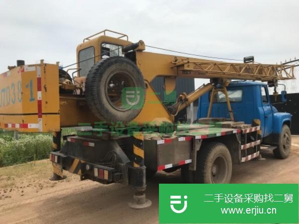 山東出售二手泰安八噸汽車吊手續齊全