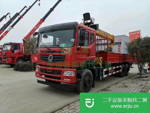 四川出售二手后雙橋徐工12噸隨車吊