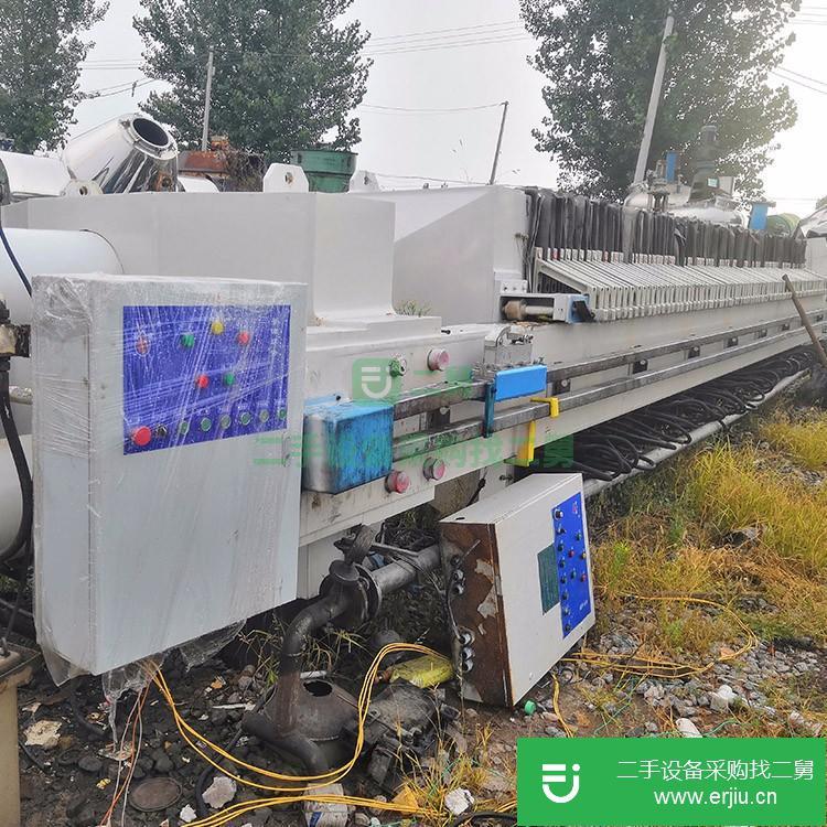 山東出售二手污泥脫水壓濾機