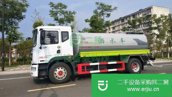 山西出售二手國五灑水車15噸