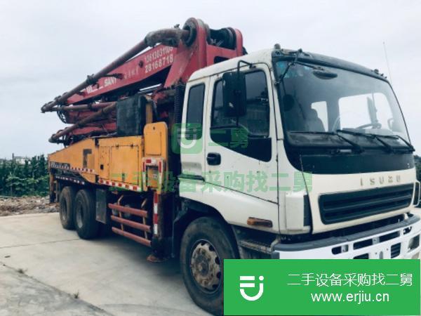 湖南出售二手09年40米泵車