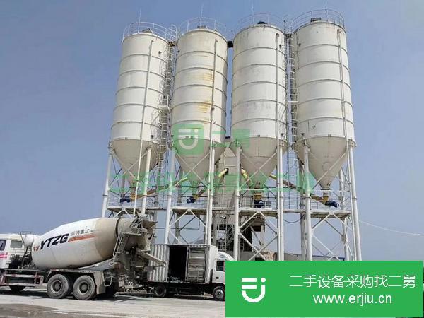 內蒙古出售二手三一免基礎180攪拌站