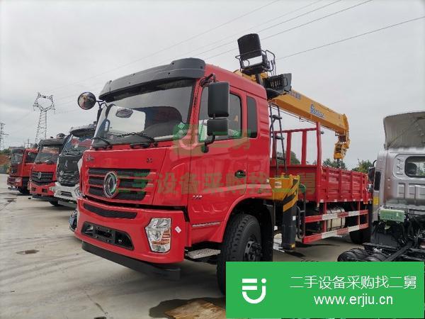 湖北出售二手單橋徐工8噸隨車吊