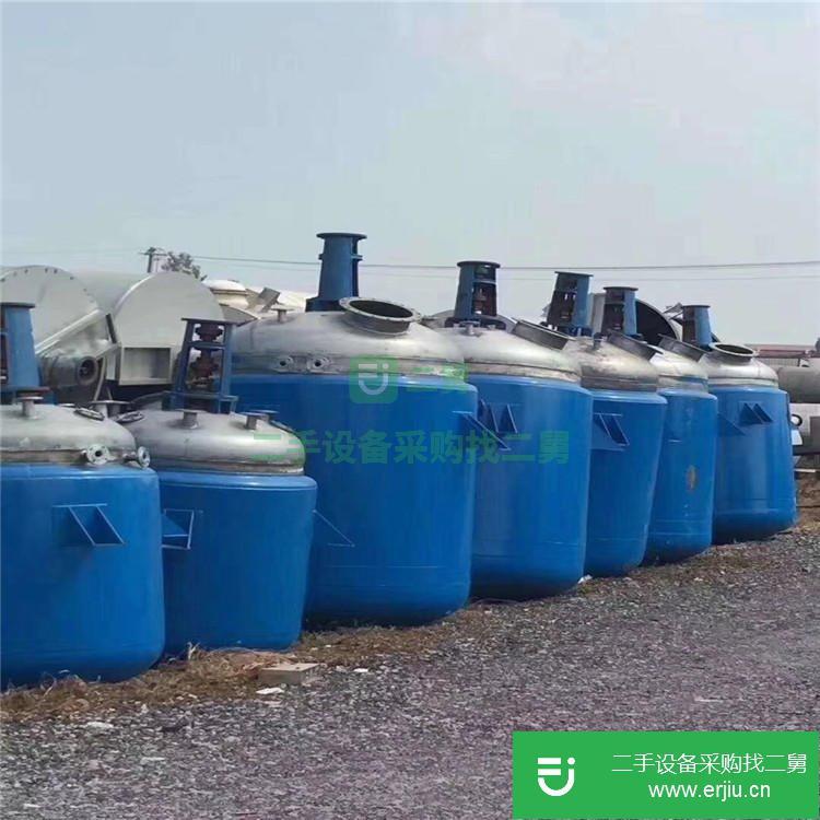 山東出售二手500L不銹鋼反應釜