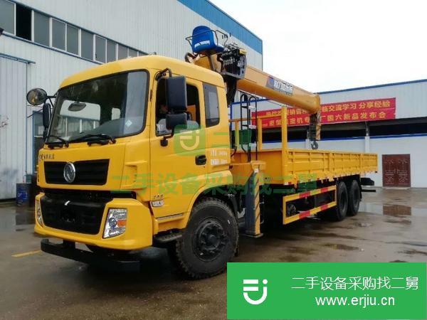江西出售二手東風D913后八輪240馬力隨車吊