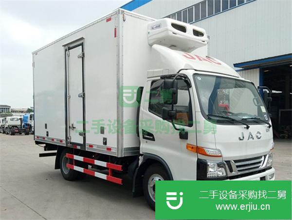 河北出售二手江鈴順達(dá)窄體4米2冷藏車
