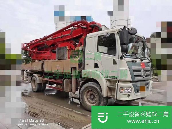 北京出售二手三一37米國五泵車手續齊全