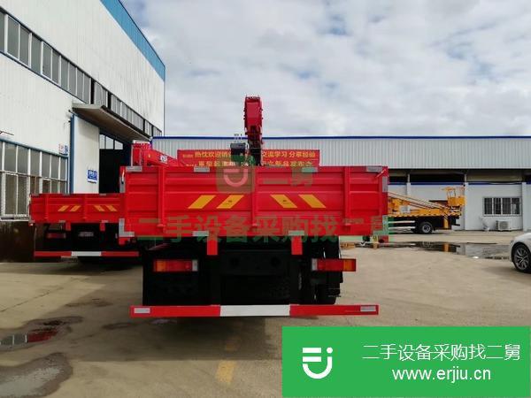 湖北出售二手前四后八程力隨車吊