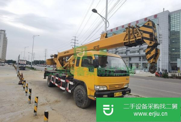 河北出售二手09年柳工大八噸四節臂汽車吊