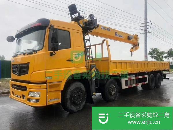 湖北出售二手東風(fēng)吊車，徐工16噸5節(jié)臂吊車