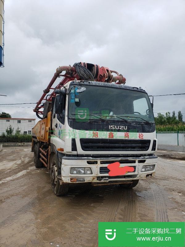 甘肅出售二手三一46米泵車 五十鈴底盤