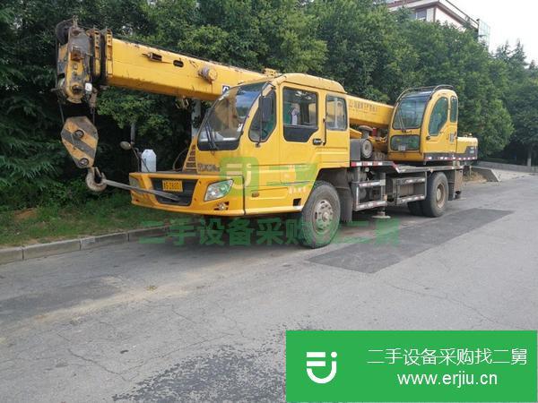 山東出售二手徐工十二噸吊車