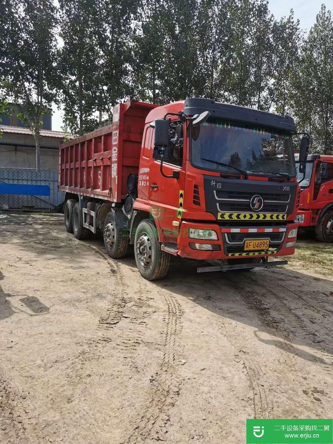 河北出售二手陜汽270馬力自卸車