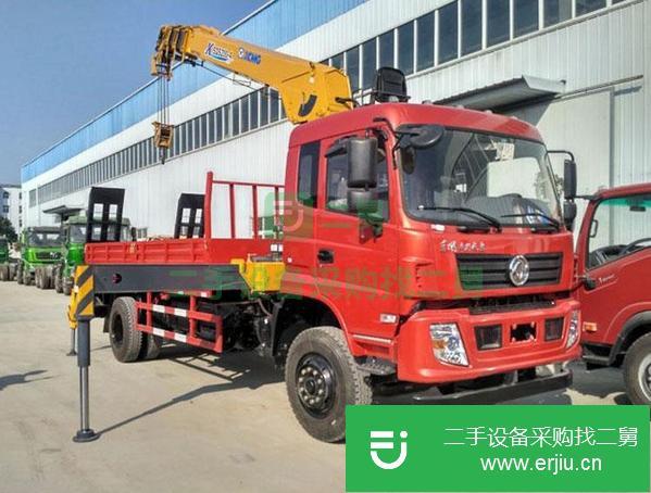 湖北出售二手東風(fēng)單橋8噸隨車吊