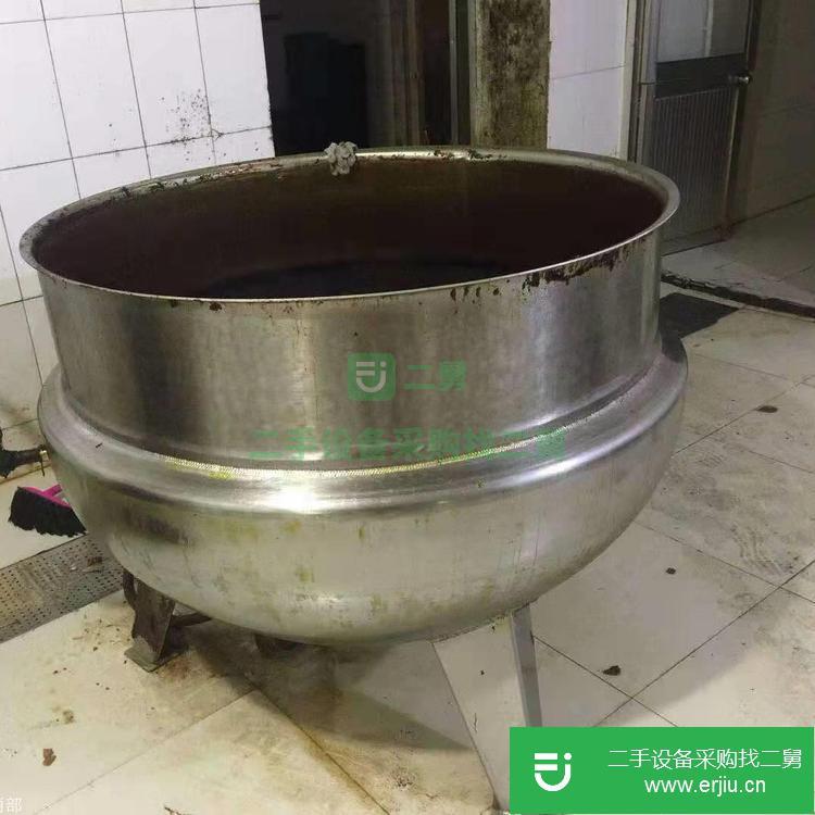 山東出售二手可傾式夾層鍋