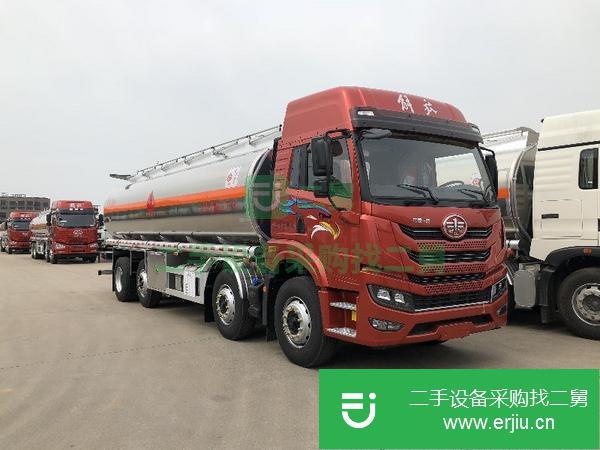 廣東出售二手解放前四后六20噸油罐車