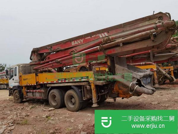 廣東出售二手三一09年37米泵車