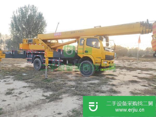 河南出售二手龍峰十六噸吊車