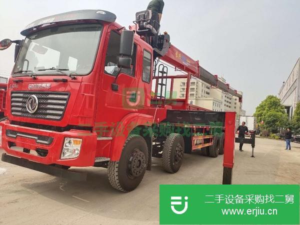 云南出售二手東風錦程前四后八16噸隨車吊，可分期
