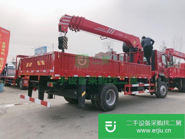 湖北出售二手單橋隨車吊