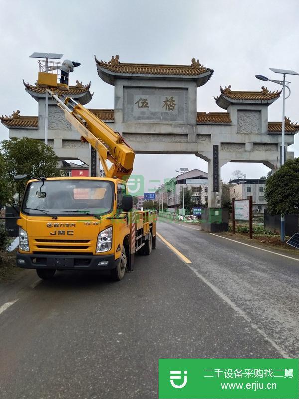 江西出售二手20米高空作業(yè)工程車