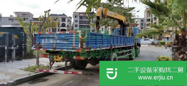 福建出售二手徐工10噸4節12米國三210馬力隨車吊