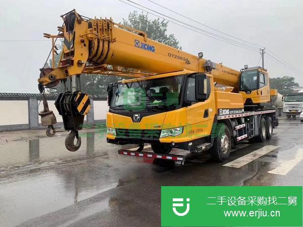 河北出售二手徐工吊車，手續(xù)齊全，9檔法士特變速箱