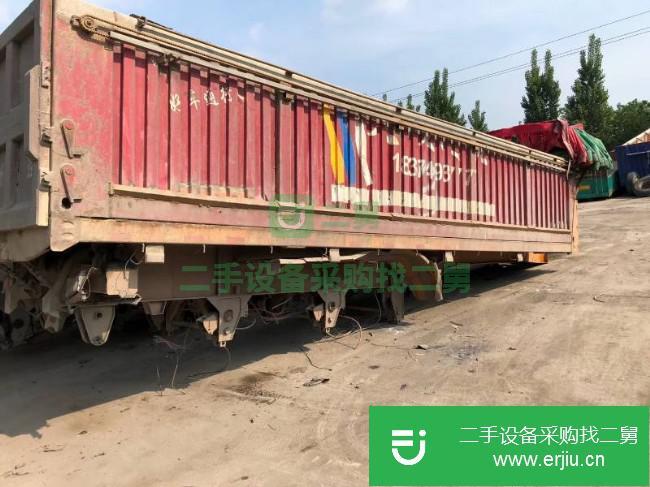 山東出售二手福田歐曼后翻掛車