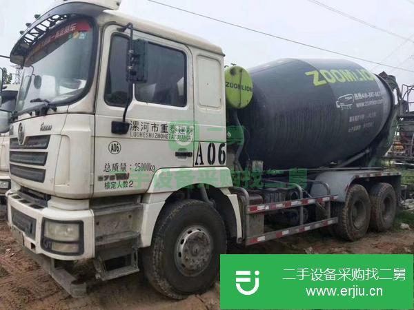 山東出售二手國四德龍水泥混凝土攪拌車