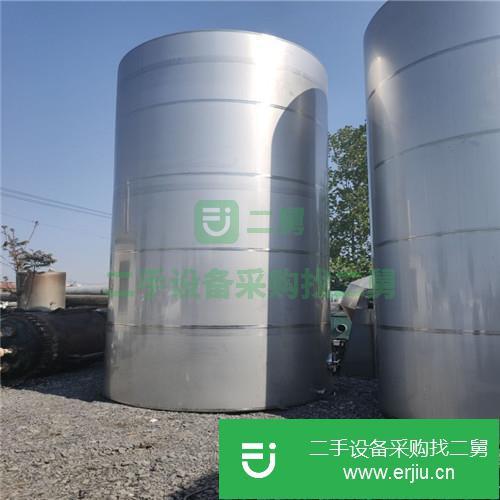 山東出售二手立式不銹鋼儲罐