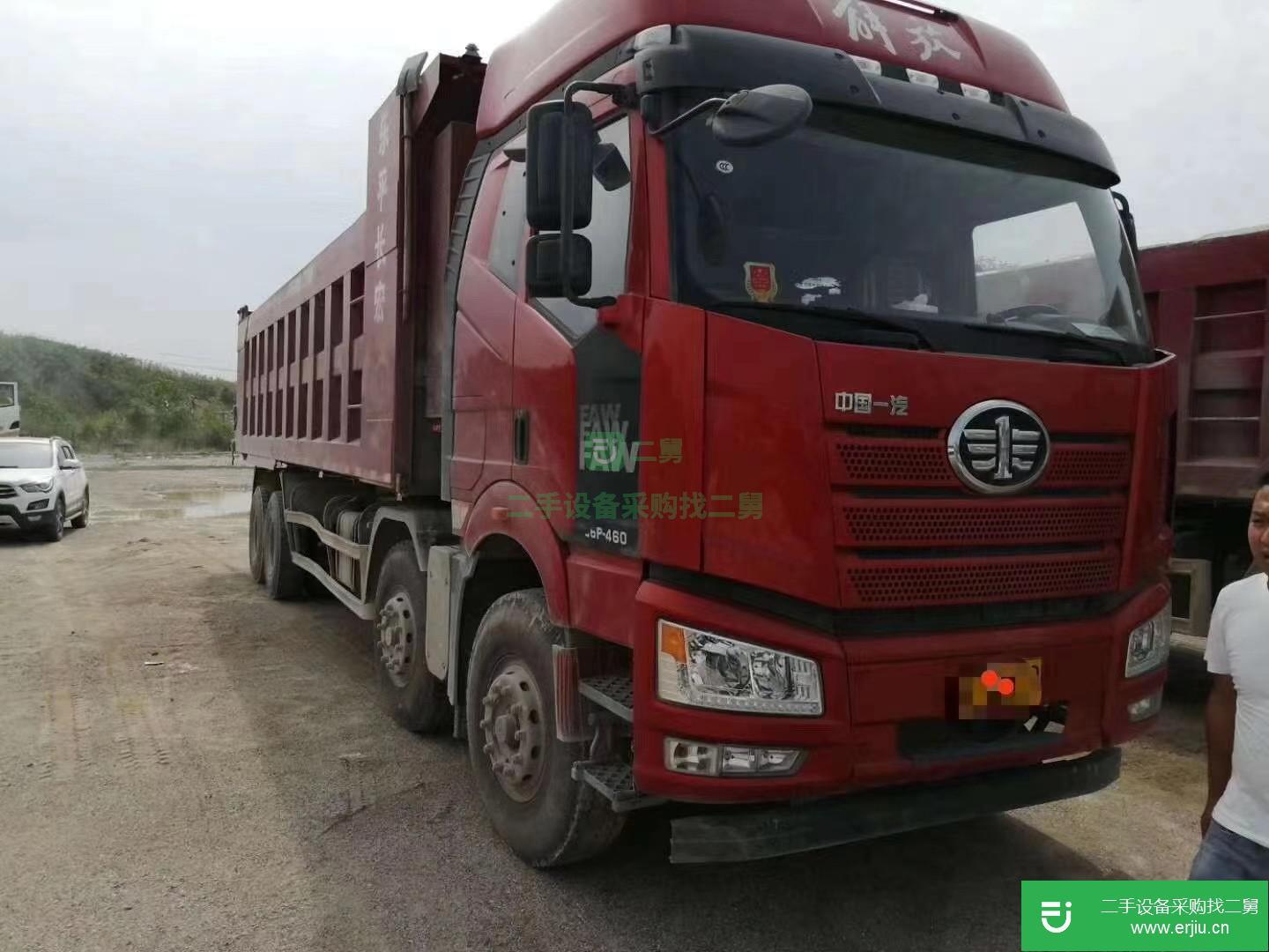 江西出售二手一汽解放460馬力自卸車
