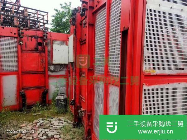 江西出售二手中天施工電梯 1.5大籠子
