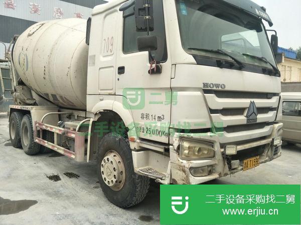 山西出售二手16方混凝土攪拌車國四