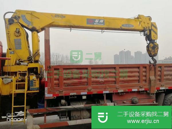 河南出售二手石煤12噸國四隨車吊手續(xù)齊全
