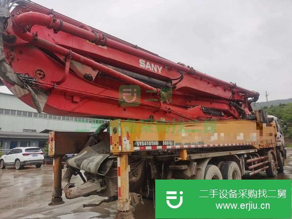 北京出售二手五十鈴50米叉腿四橋六節臂泵車