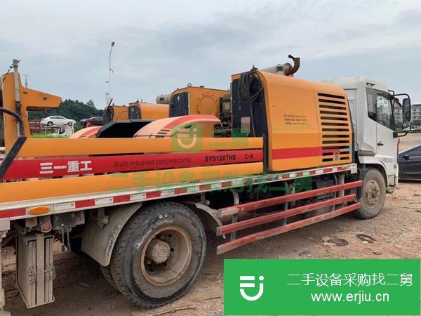 湖南出售二手國四三一10018車載泵車況極品