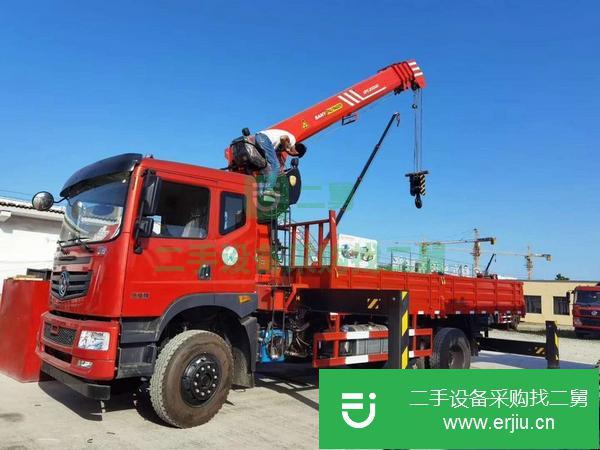 湖北出售二手三一8噸隨車吊